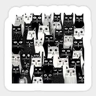 Cats, Cats, Cats! - A Collection of Cute Cats Sticker